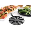 Norpro Pre-Seasoned Pepper Popper Pan, 9-inch, Black