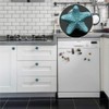 ZILucky Starfish Ceramic Drawer Pulls Handles for Nursery Dresser Cupboard