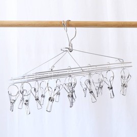 Wire Pegs Stainless Steel Sock Hanger 316S Grade with 17 Pegs