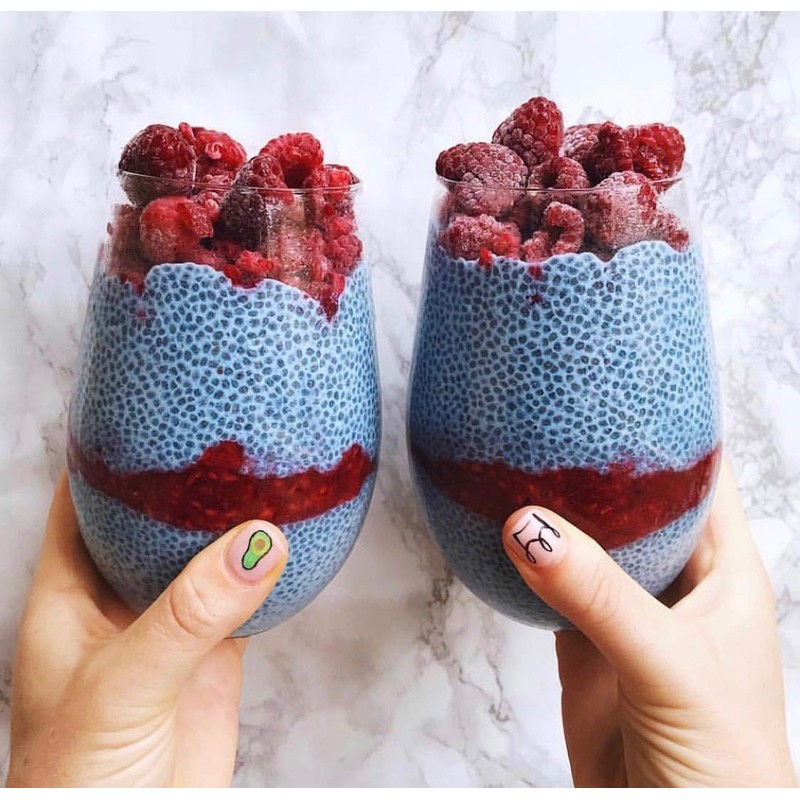 100% Blue SPIRULINA Powder by POPJOY - Vibrant SUPERFOODS