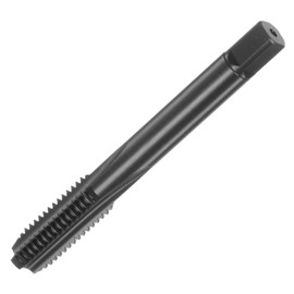 sourcing map Metric Thread Tap M10 x 1.5 H2 Nitride Coated Straight Flute Screw Thread Milling Machine Taps Threading Tapping Repair Tool