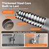 360° Adjustable Handheld Shower Head Holder for Bathroom – No-Drill