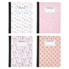 Composition Book, Wide Ruled, 100 Sheets, Assorted Colors, 7.5" x