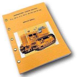 International T9 Td9 Crawler Tractor Service Repair Shop Manual Full Td-9 Ihc