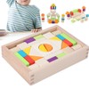 MultiColor Building Blocks Toy Wooden Boxed Children Kid Educational Toy