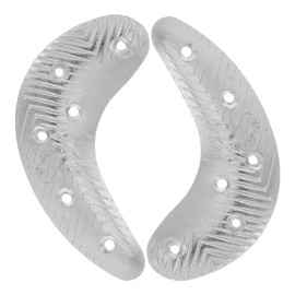 Baluue Piastre Di Riparazione Del Tacco In Metallo Con Vite Kit Di Cuscinetti Di Protezione Antiscivolo Per Scarpe Uomini Stivali Sneakers Mezza Resistenti All'usura