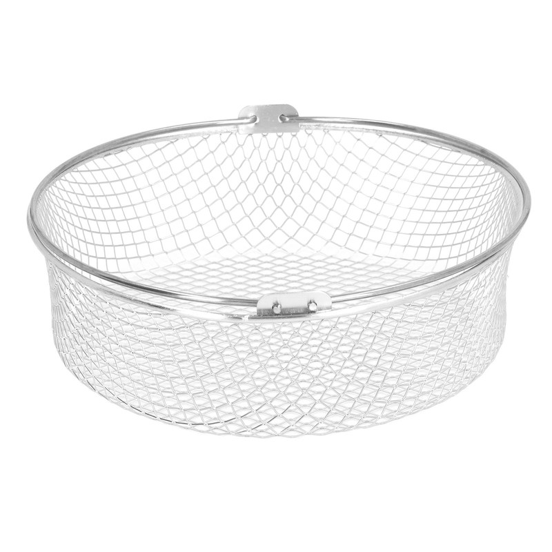 Fry Basket Stainless Steel with Handle Kitchen Fry Mesh Basket