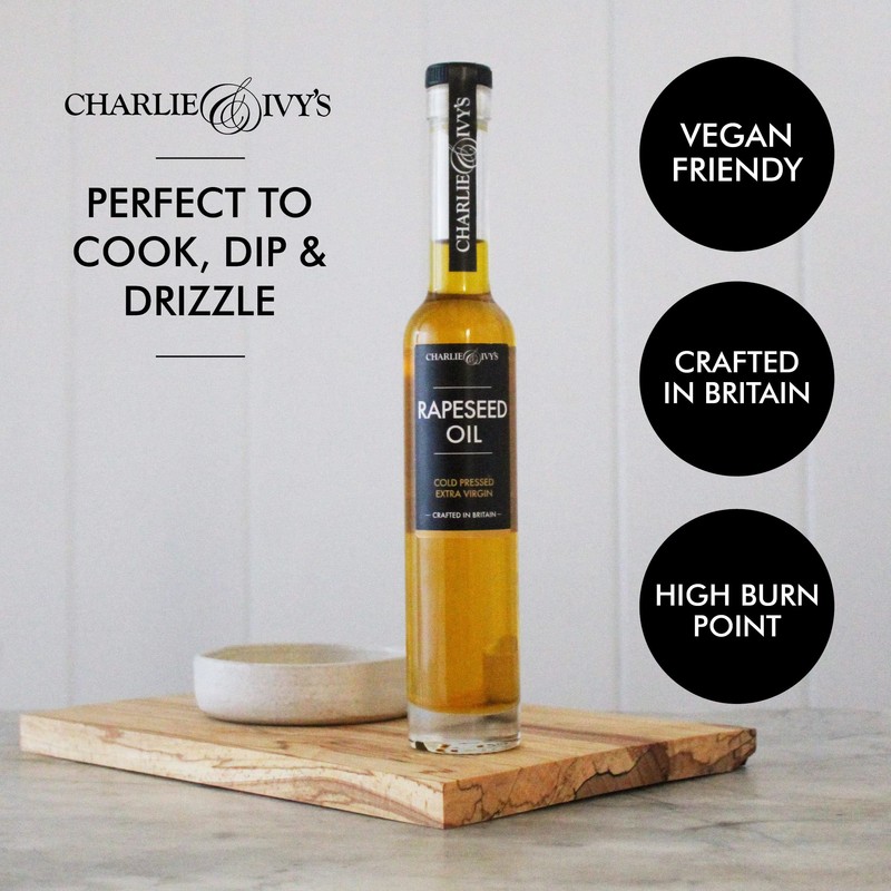 Charlie & Ivy's - Cold Pressed Rapeseed Oil, 200ml