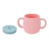 Silicone Toddler Cup Drop Proof Portable Baby Training Cup with