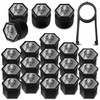 SkinoEu Wheel Bolts Wheel Nuts Rim Lock Nuts Caps Wheel