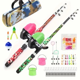 Fiberglass Topline High Carbon Fiber 5 Sections Ocean Carp Fishing Rod 17.13ft Smooth Guide Ring Surf Fishing RodLength: 17.13*4.13*6.89ft, Color: green+pink fishing pole kit