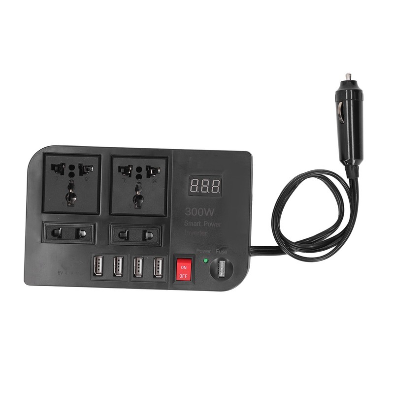 DC12V to AC220V LCD Modified Sine Wave Inverter Car Multifunctional