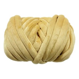 Chunky Yarn Length 787.4inch 500g Yarn Tube Giant Yarn Khaki
