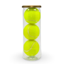 Price's Yellow Tennis Balls Type 2 UK Made Tube of 3 Balls