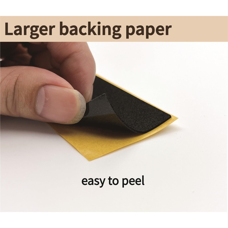 RACOFSB Fingerboard Foam Grip Tape, Finger Skateboard Griptape 40mmX110mm (8pcs