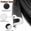 26 FT Door Frame Extra Thick Kerf Non-Adhesive Weather Stripping