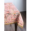 Maison d' Hermine Damask 100% Cotton Tablecloth, Decorative, Washable, for