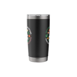 Inspire Empower Motivate Floral Heart Positive Message Funny Stainless Steel Insulated Tumbler