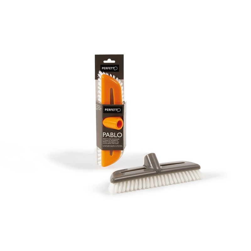 Perfetto Floor Brush Pablo, Zucca/Grigio, One Size