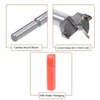MACHSWON Forstner Drill Bits Tungsten Carbide Wood Hole Saw Opener