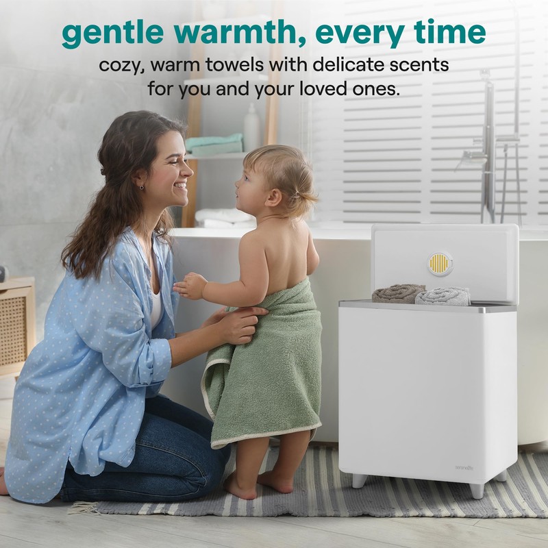 SereneLife WIFI Luxury Rectangle Towel Warmer - Spa & Bathroom