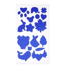 PZRT 2pcs Blue Self-Adhesive Repair Patch Down Jacket Hole Repair No Ironing Stickers for Coat Cloth DIY