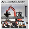 70091-00149 Quick Attach Bucket Locking Pin Fits for Kubota Excavators