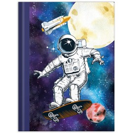 RNKVERLAG Skatonaut 46786 Notebook DIN A4 Blank with 96 Sheets 70 g/m² Pack of 1