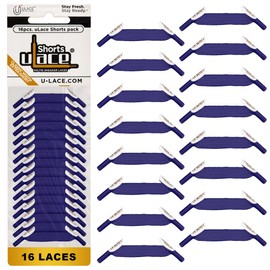 uLace Shorts No-Tie Shoelaces - Elastic Shoe Laces for Sneakers | Stretchy, Elastic Laces | Easy Installation | Eyelet Span