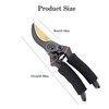 Senshuomy Heavy Duty Garden Secateurs Garden Scissors, Professional Garden Pruning