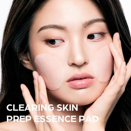 House of Hur Clearing Skin Prep Essence Pad with AHA BHA PHA & Red Beet Extract, Exfoliating & Hydrating Korean Skincare, 140ml/70ea