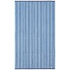 Lacoste Centre Mark Cotton Jacquard Stripe Wash Cloth, Blue, 13"x13"