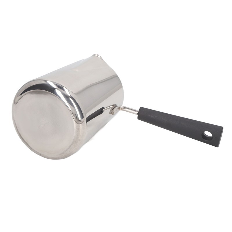 Coffee Milk Frothing Pitcher Cup 304 Stainless Steel Long Handle