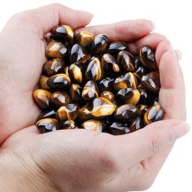 Nupuyai 10 Pieces Heart Gemstone Healing Stone Heart Shape Lucky Charm for Jewellery Making Decoration Approx. 1.5 cm