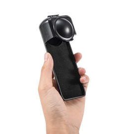 Insta360 X4 Compatible Lens Screen Protective Case PC Protective Cover Flip Top Design Total Protection Protection Front Full Cover Type Drop Proof Dustproof Scratch Resistant Shock Resistant