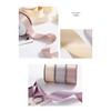 IHKFILAN Double Face Satin Ribbon 1Inchx25Yards Double Sided Solid Polyester