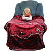 College Covers Arkansas Razorbacks Raschel Throw Blanket, 60 in by