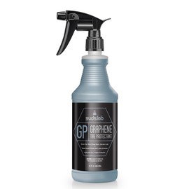 Suds Lab GP - Graphene Tire Protectant, Gloss Car Wheel Protectant, Dressing, and Coating for a Like-New Look, Black Satin Spray Tire Polish, 32 oz