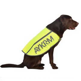 Yellow Reflective Dog Vest for Small, High Visibility Dog Safety Vest Harness with Removable Bell Keep Safe from Hunting, Training & Cars Accidents