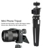 Tabletop Tripod 360° Rotating Ball Head 4kg Load Capacity 1/4