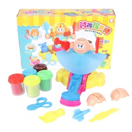Hairdresser's Playdough Toy Set Kids DIY Clay Mold Toys Children's Enlightenment Toys