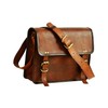 13" Leather Messenger Bag Laptop case Office Briefcase Gift for
