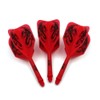 CUESOUL ROST Integrated Dart Shaft and Flights,big wing shape,Set of