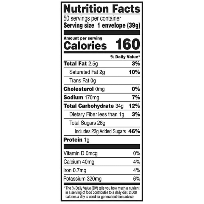 Milk Chocolate Hot Cocoa Mix, 50 ct