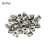 PATIKIL M6 Cage Nuts 201 Stainless Steel for Server Rack