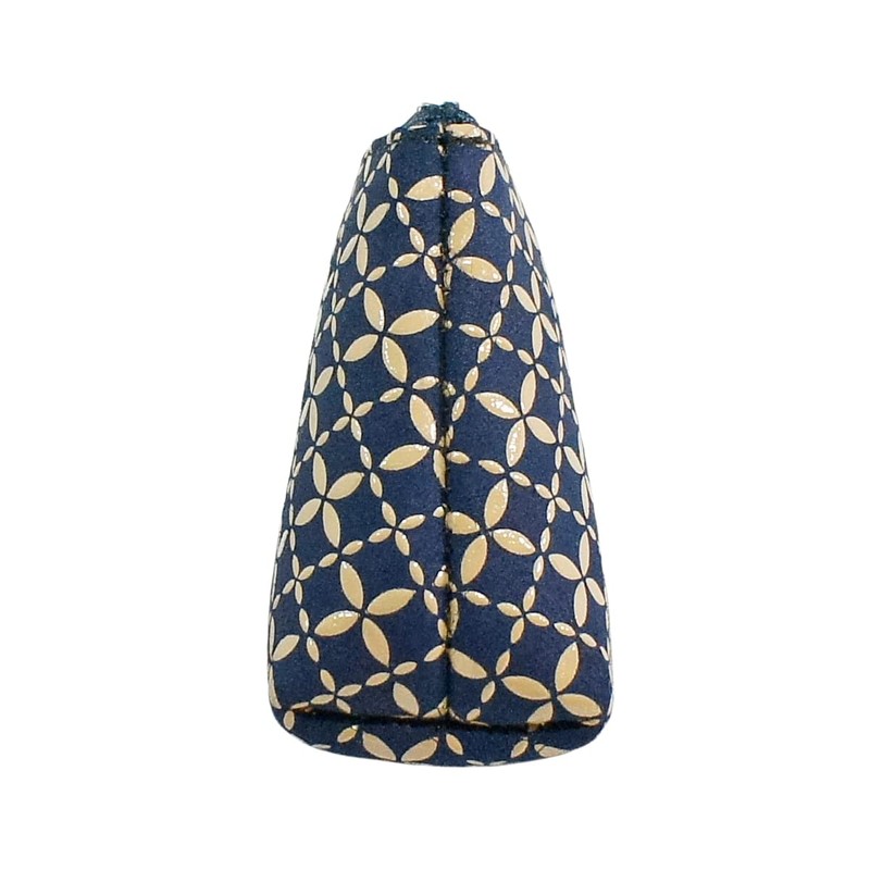 Indenya 4707-14-179 Key Case D Deer Leather Navy Blue Base