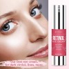Ronkie Crema De Ojos Con Retinol Para Ojeras E Hinchazón,