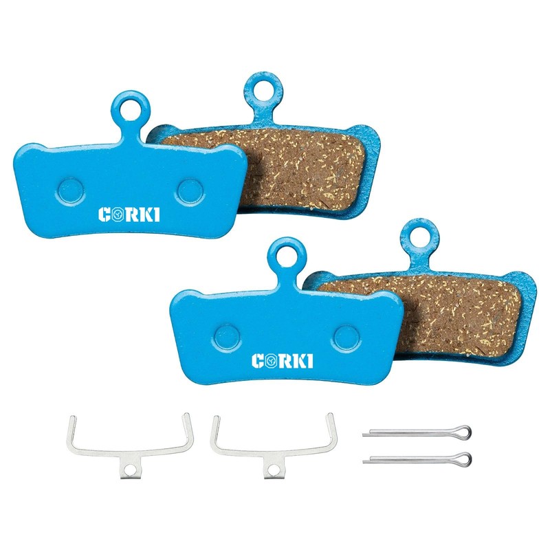 2 Pairs Multi-Metallic Bicycle Disc Brake Pads for Sram Guide