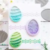 Metal Easter Four Eggs Combination Cutting Dies, 4PCS Easter 3D