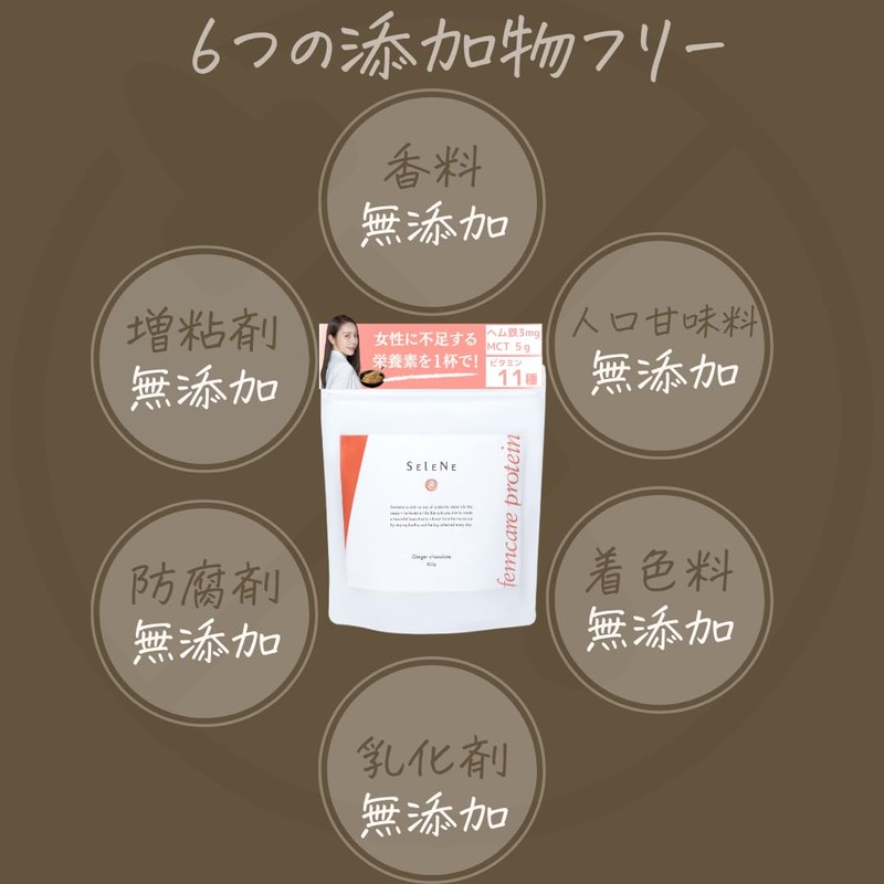 メディカルフェムテイン フェムテイン ソイプロテイン ジンジャーショコラ 国内製造 無添加 櫻井夏子 医師 杉山産婦人科 500g